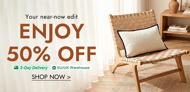 ENJOY 50% OFF