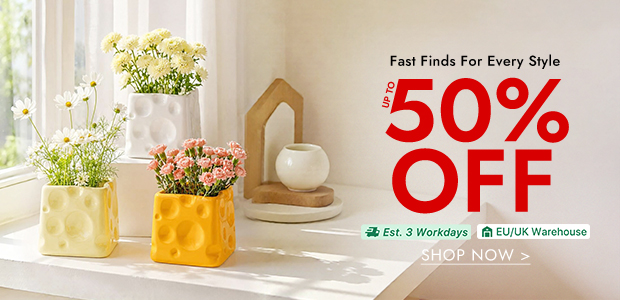 UP TO 50% OFF