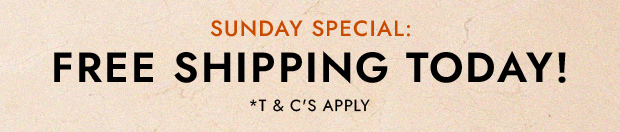 Free Shipping Today!
