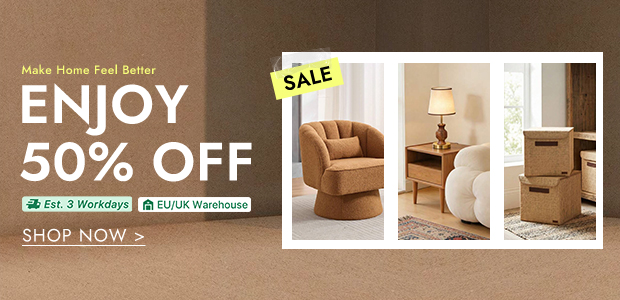 ENJOY 50% OFF