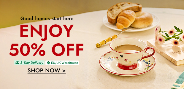 ENJOY 50% OFF