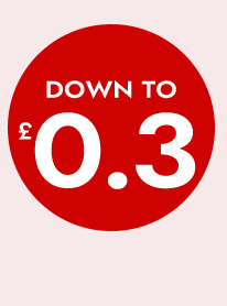 DOWN TO £0.3