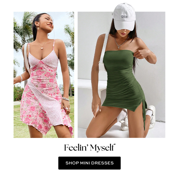 SHOP MINI DRESSES 