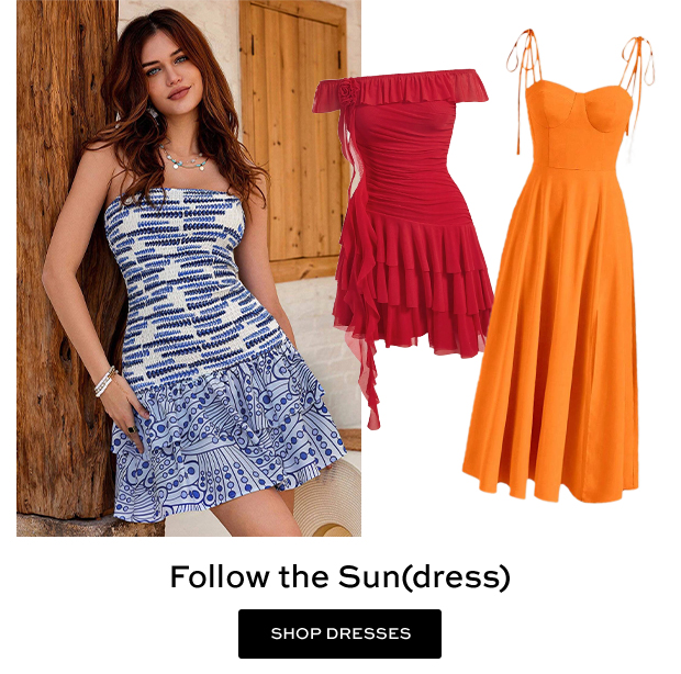 SHOP DRESSES