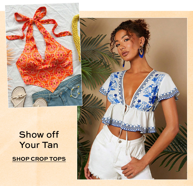 SHOP CROP TOPS