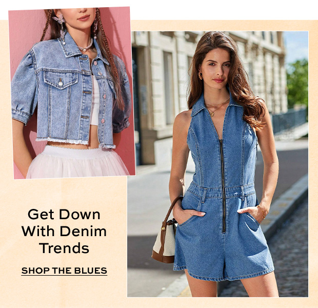 SHOP THE BLUES