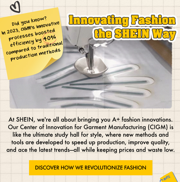 DISCOVER HOW WE REVOLUTIONIZE FASHION