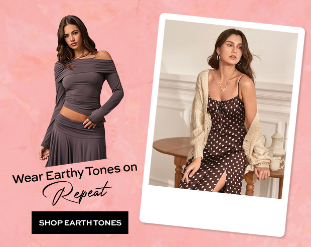 SHOP EARTH TONES