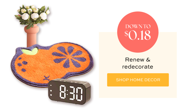 SHOP HOME DECOR