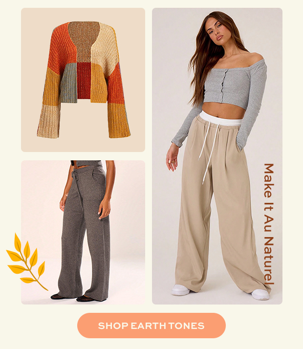 SHOP EARTH TONES
