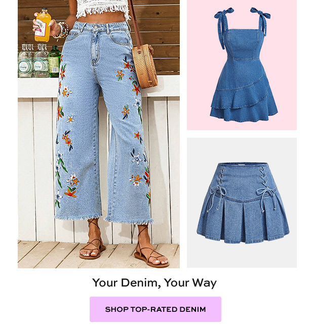 SHOP TOP-RATED DENIM