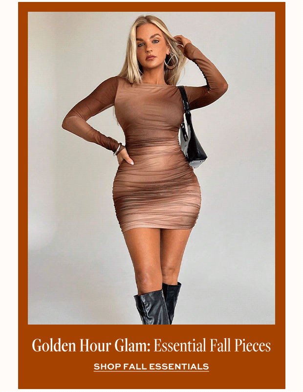 SHOP FALL ESSENTIALS