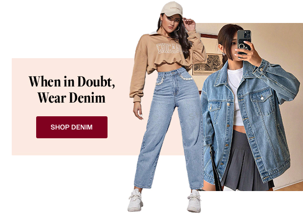 SHOP DENIM