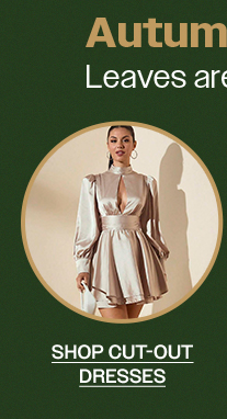SHOP CUT-OUT DRESSES