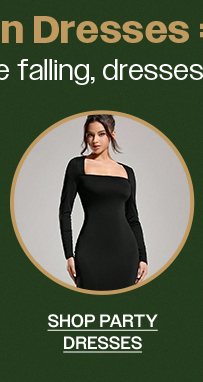 SHOP PARTY DRESSES