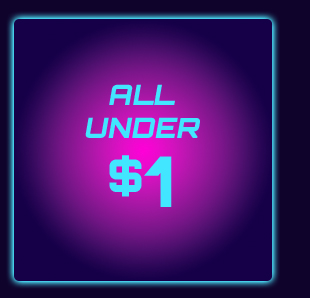 ALL UNDER $1