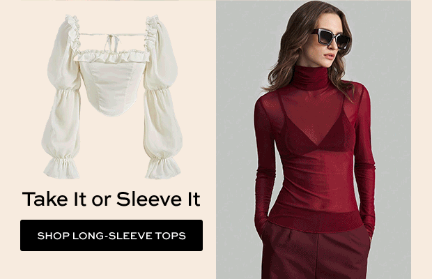 SHOP LONG-SLEEVE TOPS