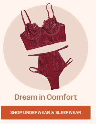 SHOP UNDERWEAR & SLEEPWEAR