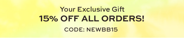 CODE: NEWBB15