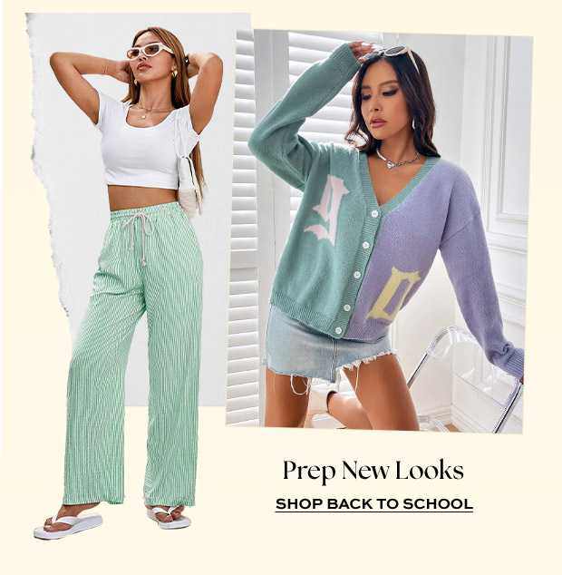 SHOP BACK TO SCHOOL