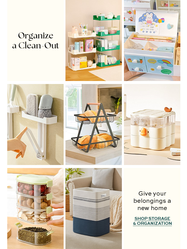 SHOP STORAGE & ORGANIZATION