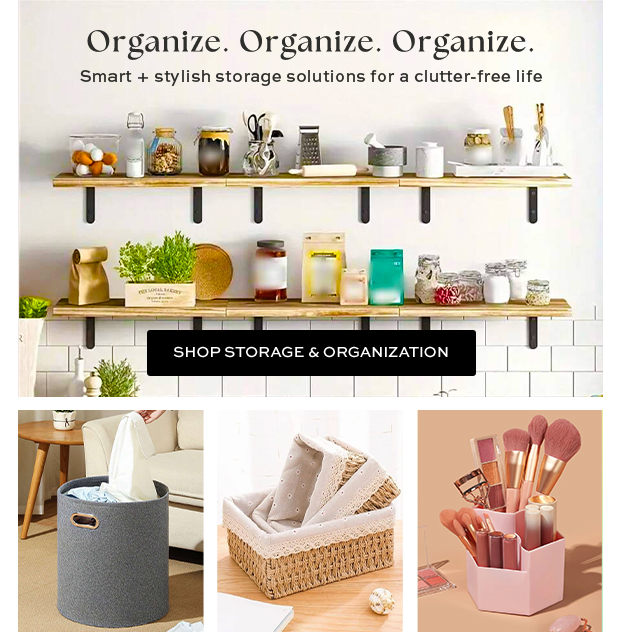 SHOP STORAGE & ORGANIZATION