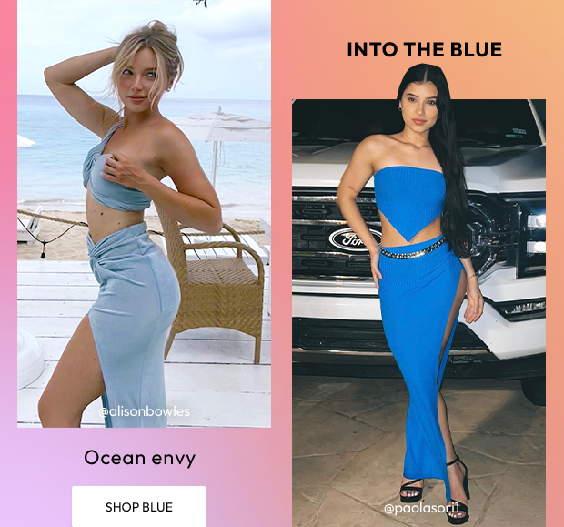 SHOP BLUE