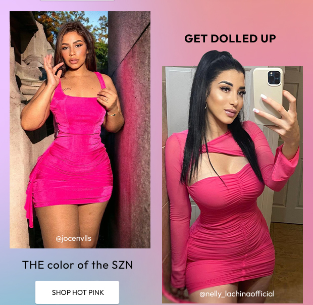 SHOP HOT PINK