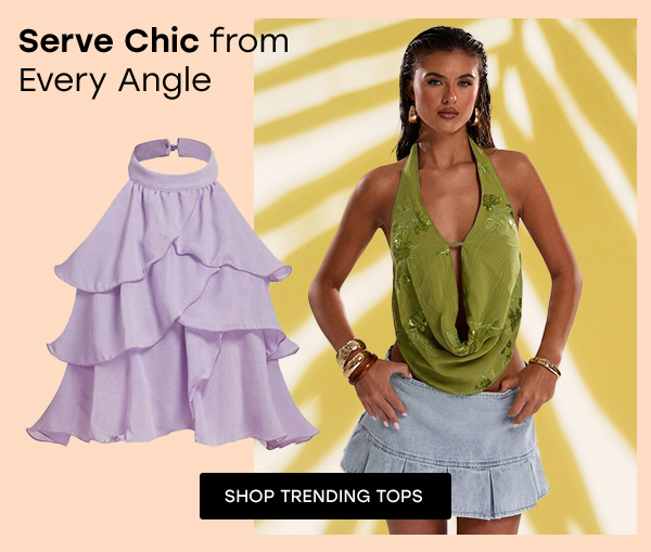 SHOP TRENDING TOPS