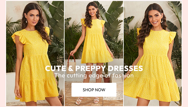 CUTE & PREPPY DRESSES