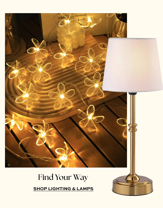 SHOP LIGHTING & LAMPS