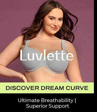 LUVLETTE Plus Dream Curve Support+ Full Coverage T-Shirt Bra