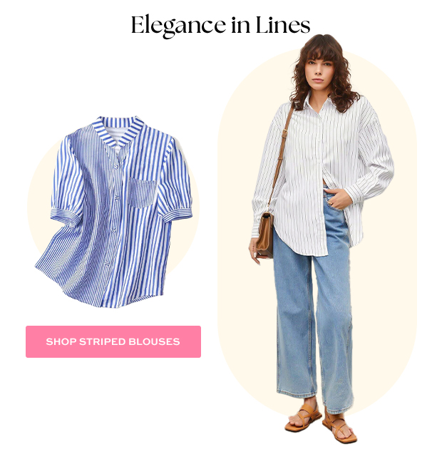 SHOP STRIPED BLOUSES