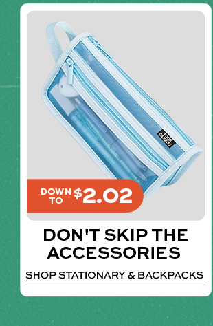 SHOP STATIONARY & BACKPACKS