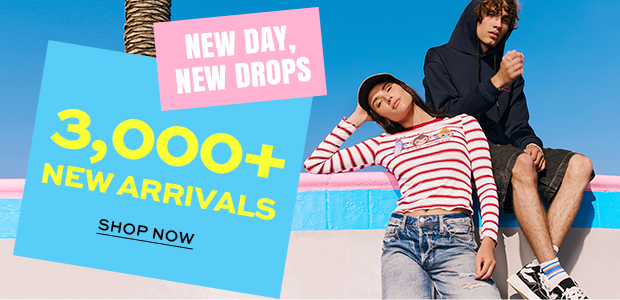 SHOP 3,000+ NEW ARRIVALS