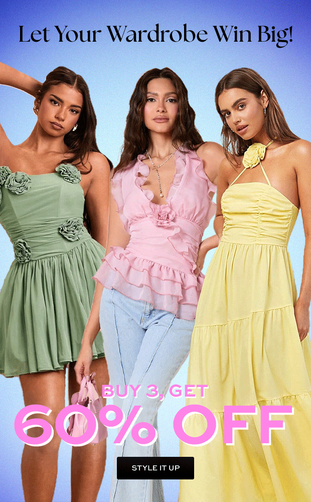 BUY 3, GET 60% OFF