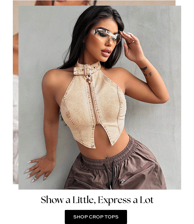 SHOP CROP TOPS