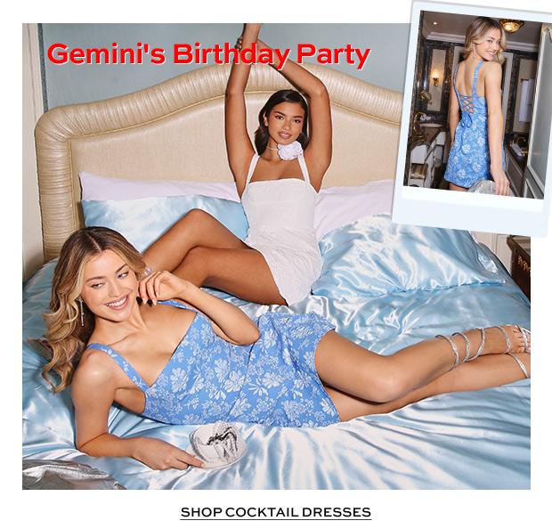 SHOP COCKTAIL DRESSES