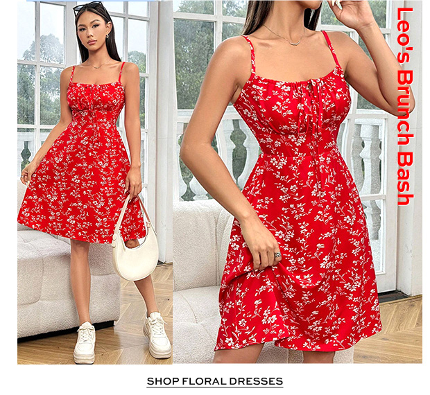 SHOP FLORAL DRESSES
