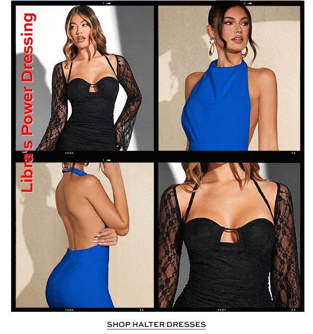 SHOP HALTER DRESSES