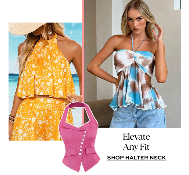 SHOP HALTER NECK