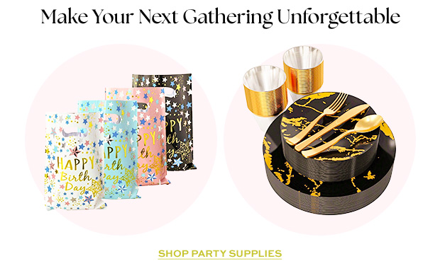 SHOP PARTY SUPPLIES