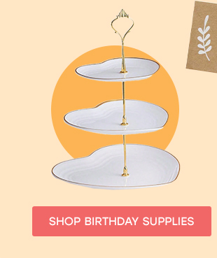SHOP BIRTHDAY SUPPLIES