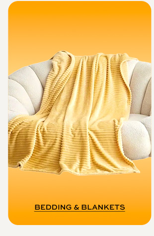 BEDDING & BLANKETS
