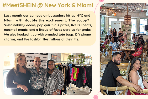 #MeetSHEIN @ New York & Miami
