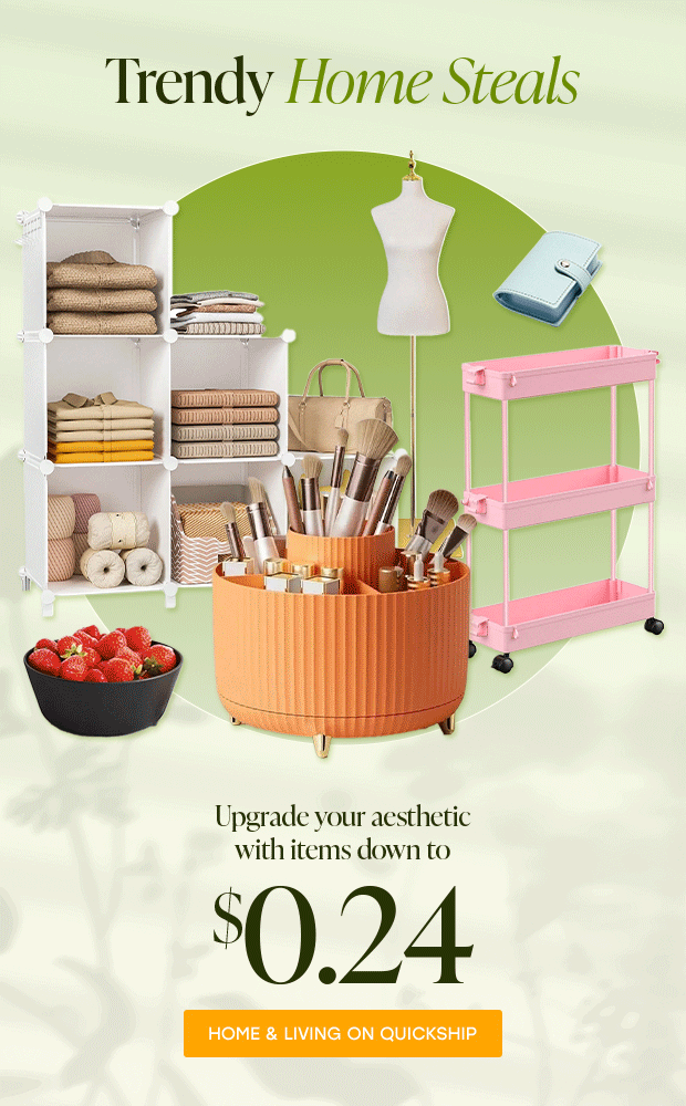 HOME & LIVING ON QUICKSHIP