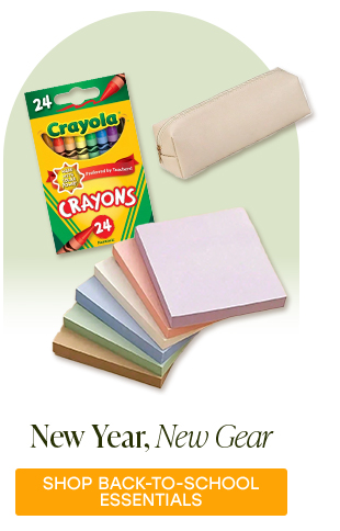 SHOP BACK-TO-SCHOOL ESSENTIALS