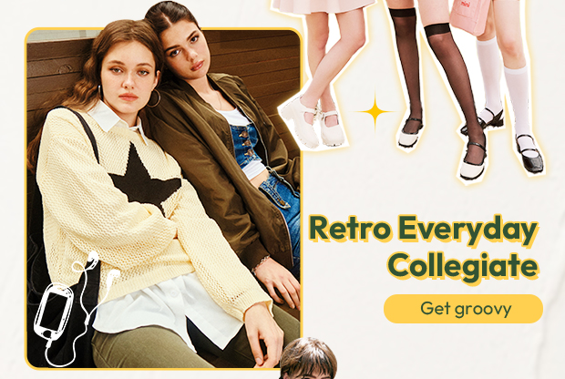 Retro Everyday Collegiate