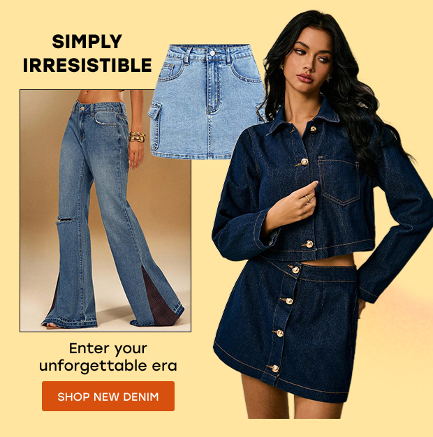 SHOP NEW DENIM