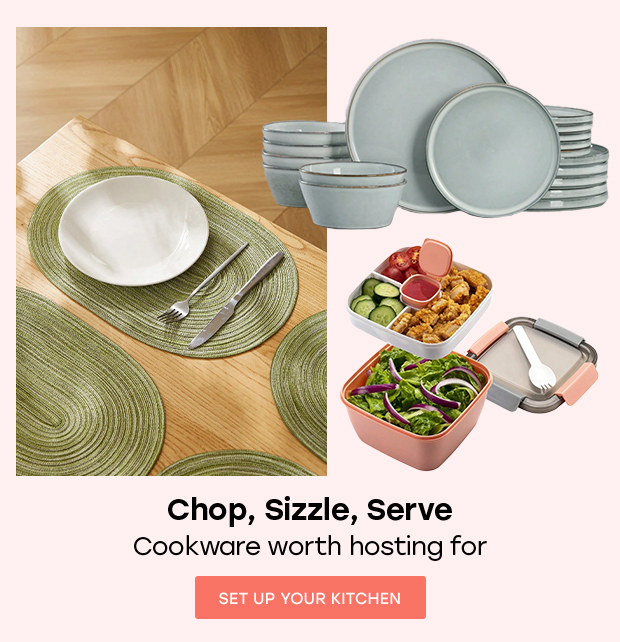 SET UP YOUR KITCHEN